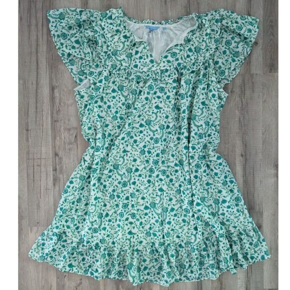 Draper James Green Floral Dress - Picture 2 of 8